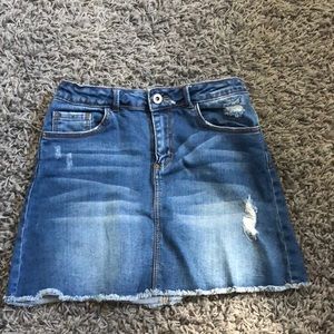 Girls Jean Skirt